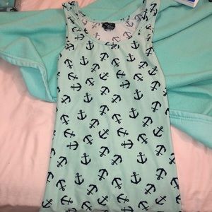 Anchors tank top